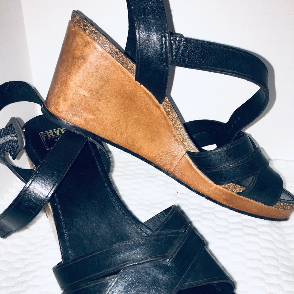 Frye heeled sandals